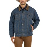 Jaqueta Wrangler Cowboy Cut Western Forrada Jeans E Cobertor Masculino