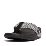 Chinelo Fitflop Surfa Feminino Preto Multicolorido Tamanho 8