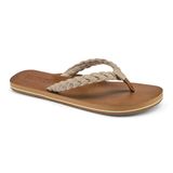 Sandálias De Chinelo Cobian Pacifica Soft Strap Women Cream 10
