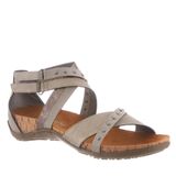 Sandália Bearpaw Julianna Ii Pewter De Couro Sintético Feminina 11
