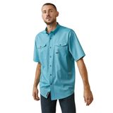 Camisa De Trabalho Ariat Rebar Made Tough Venttek Durastretch Men Alloy