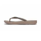 Sandália Feminina Com Chinelos Fitflop Iqushion Ombre Sparkle Wedge