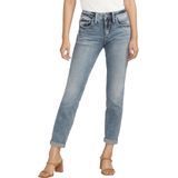 Jeans Silver Jeans Co. Namorado, Cintura Média, Pernas Magras