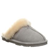 Chinelos Femininos Bearpaw Loki Em Camurça Cinza Nevoeiro Tamanho 6