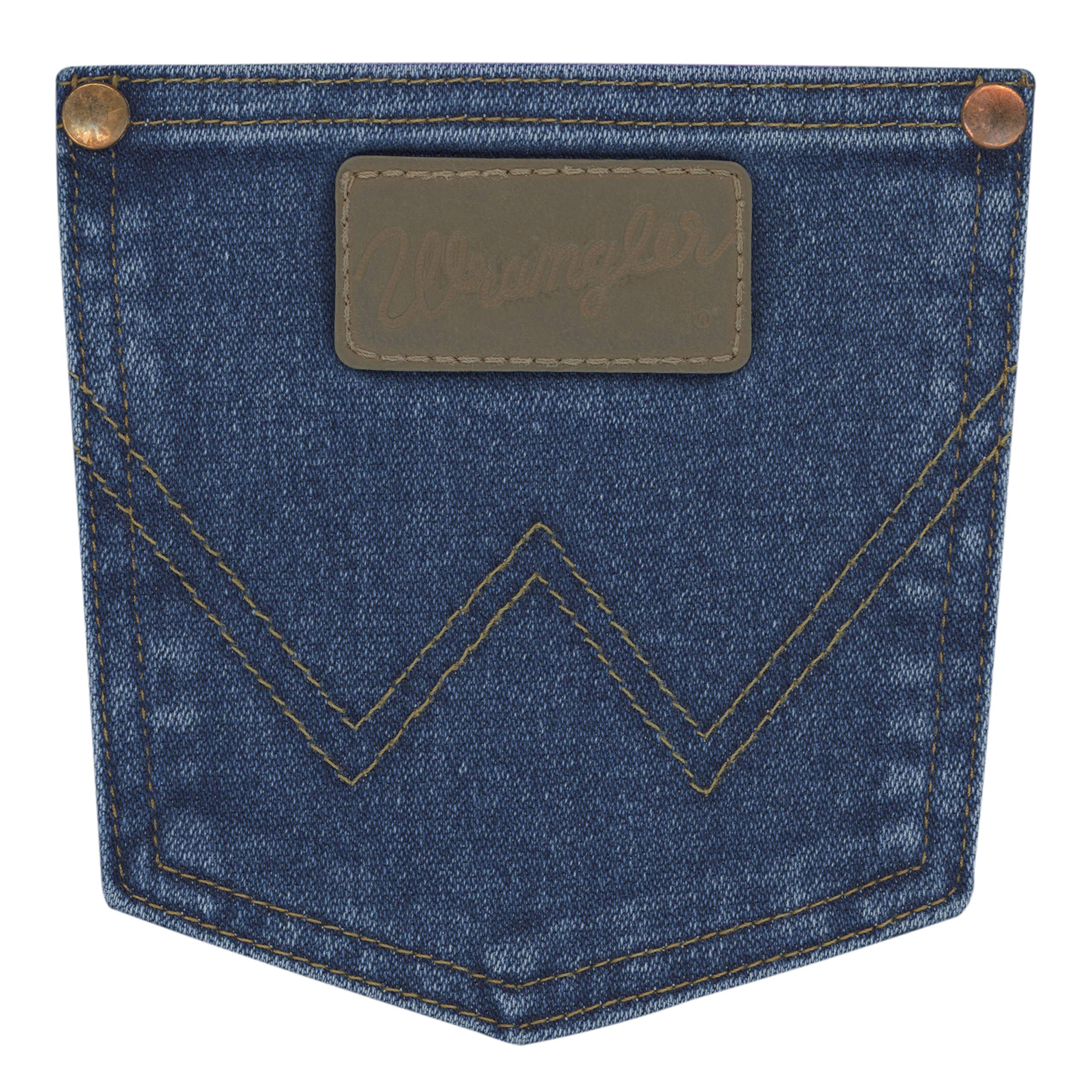 Jeans Wrangler Cowboy Cut Active Flex, Originais Para Homens