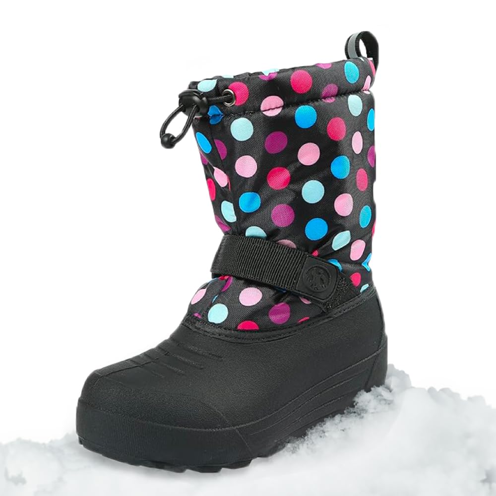 Bota De Inverno Northside Frosty Para Crianças Rosa/azul Tamanho 5us