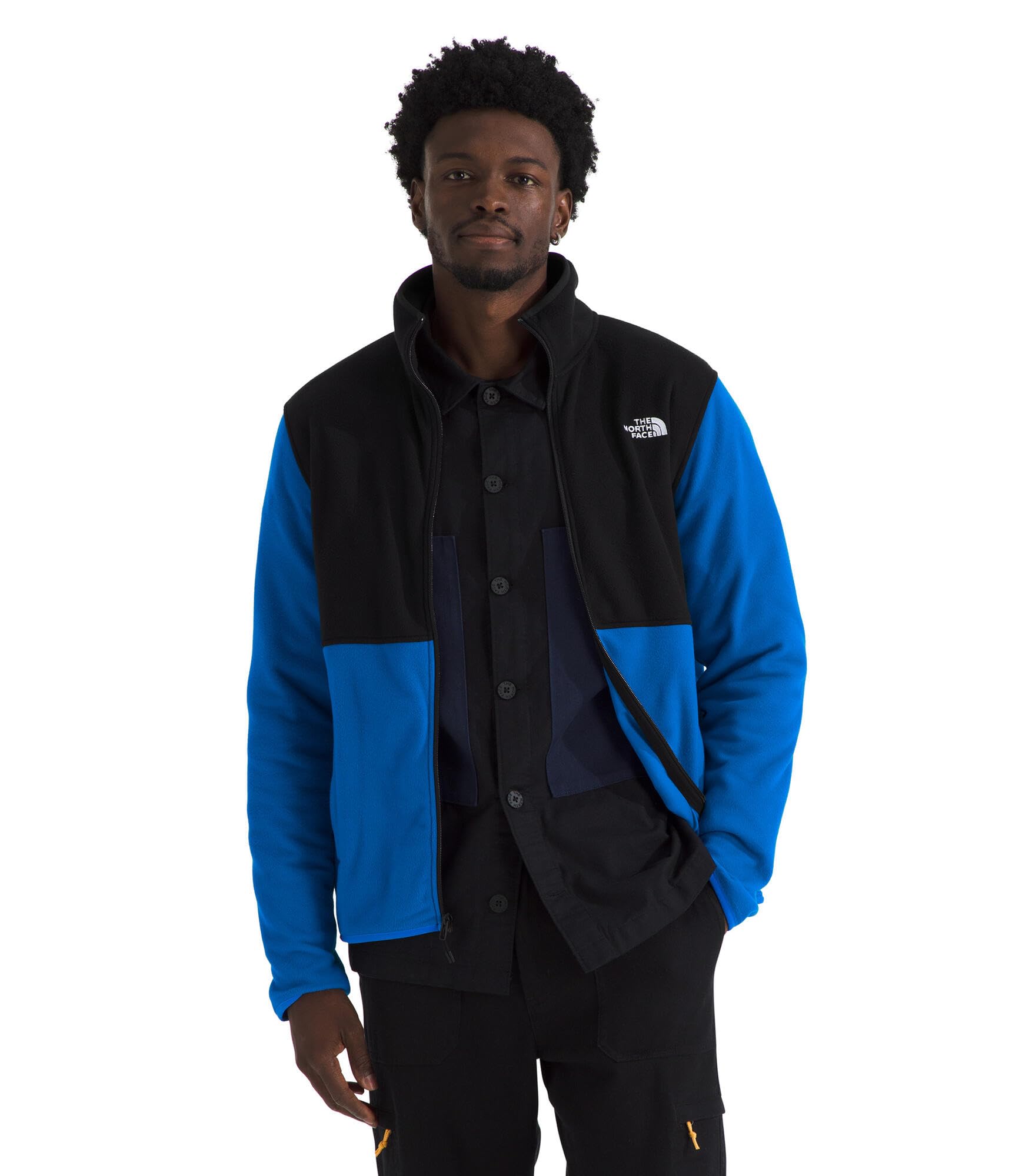 Blusão De Lã The North Face Glacier Masculino Hero Blue/tnf Black