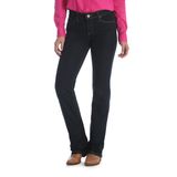 Bota Feminina Jean Wrangler Q-baby De Cintura Média Com Corte Dark Dynasty