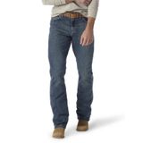 Bota Masculina Jean Wrangler, Retrô, De Ajuste Descontraído, Com Corte Rochoso