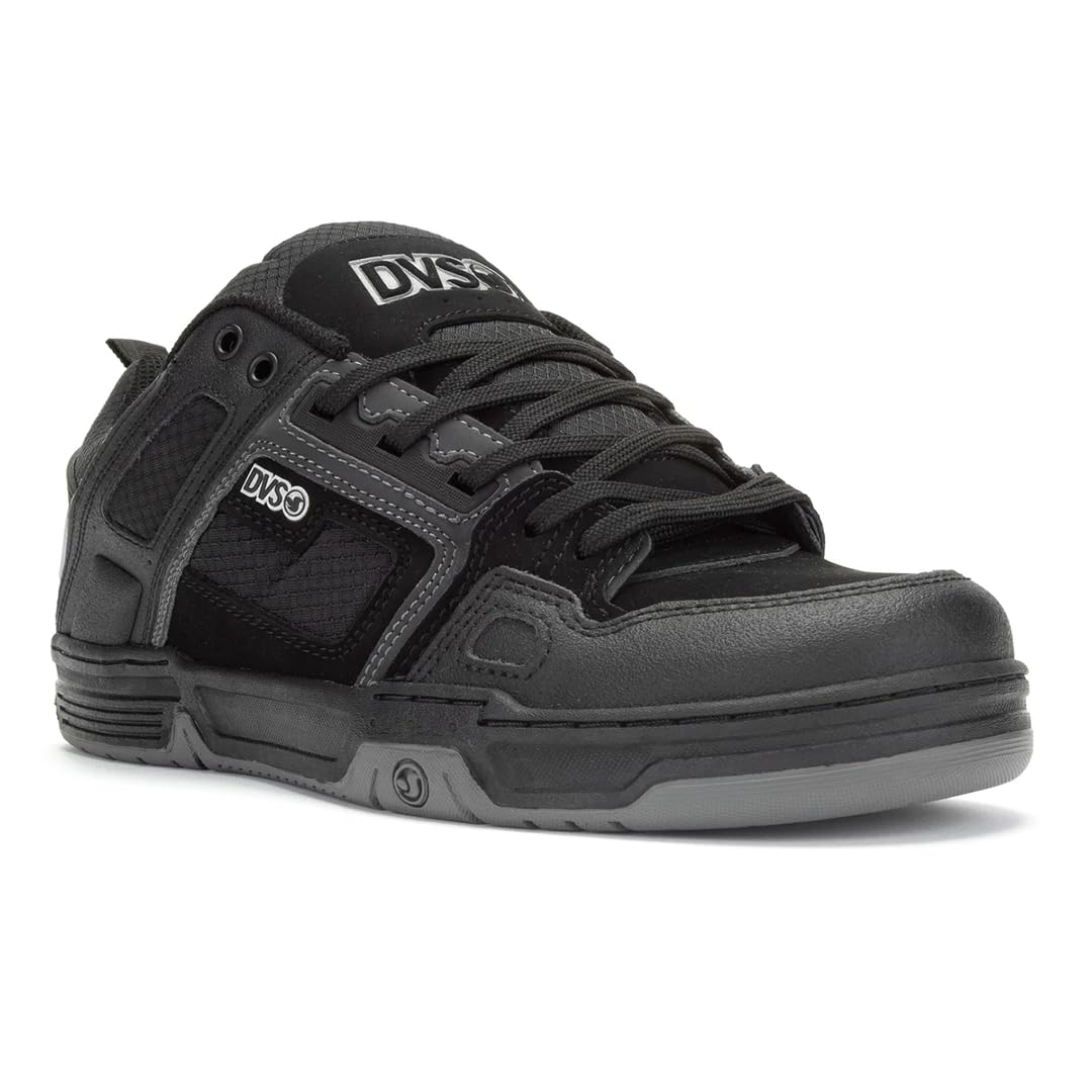 Sapato De Skate Dvs Comanche Para Homens Black Reflective Charcoal 9.5