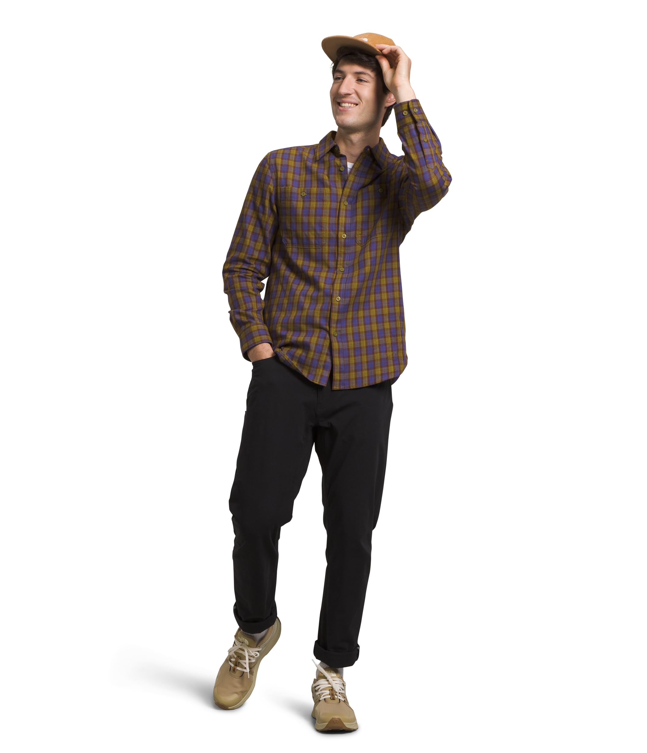 Camiseta The North Face Arroyo Flannel Button-down Para Homem