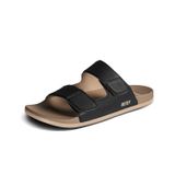 Sandálias Reef Cushion Tradewind Para Homens Pretas/fossil 10us