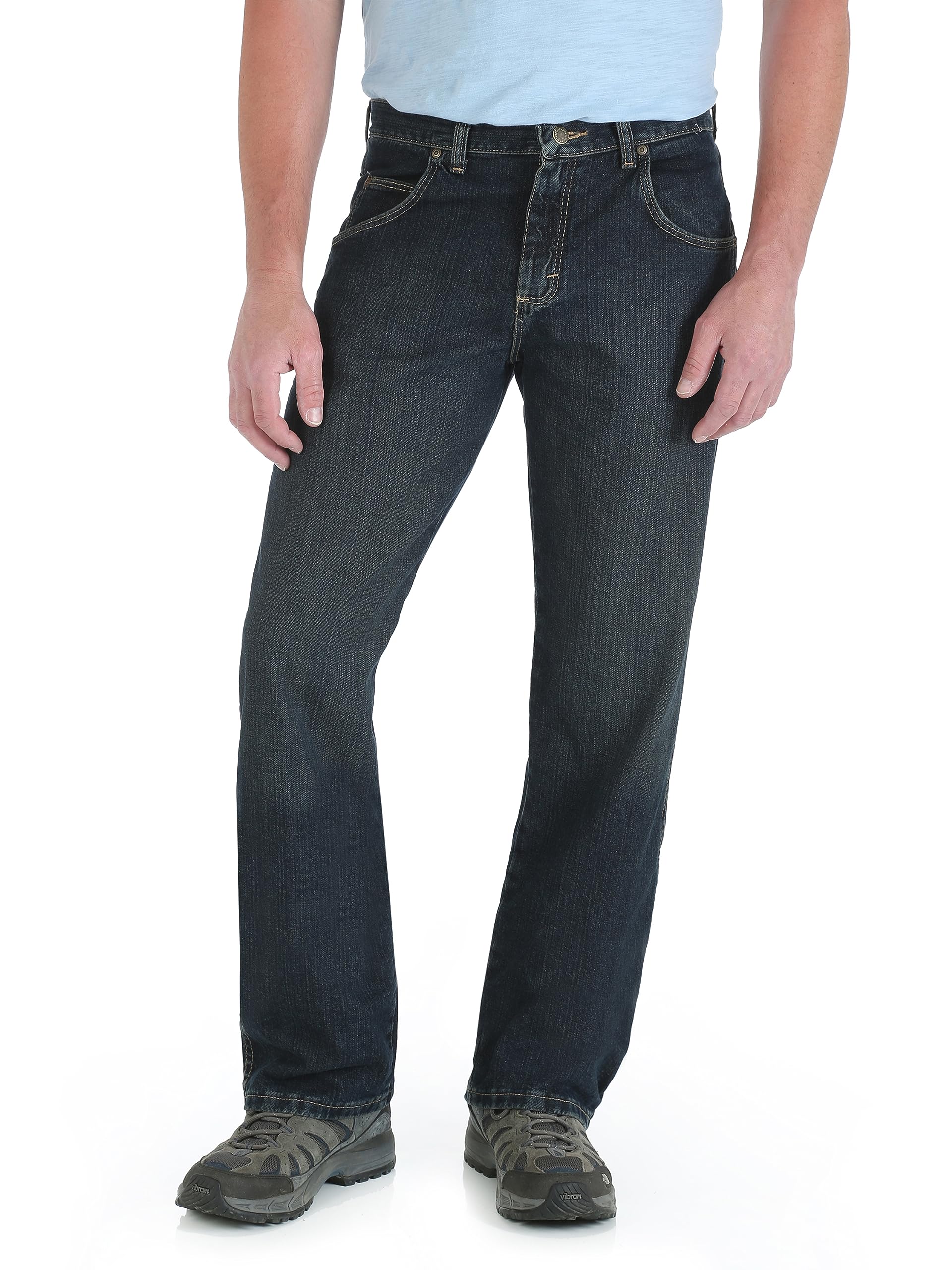 Jeans Wrangler Rugged Wear, Relaxados E Retos Para Homens