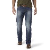 Jeans Wrangler Masculinos, Retrô, Slim Fit, Perna Reta, 31 L X 36 L
