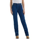 Jeans Wrangler Cowboy Cut High Rise Slim Fit Para Mulheres, Pré-lavagem