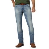 Jeans Wrangler Masculinos, Retrô, Slim Fit, Perna Reta, Jacksboro