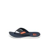 Chinelo Reef Santa Ana Masculino Arch Support Azul/branco/laranja