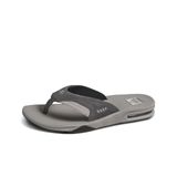 Chinelo Reef Fanning Masculino Com Suporte Em Arco, Camurça Cinza 11us