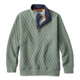 Moletom Orvis Outdoor Acolchoado Snap Para Homens Aloe — X Large