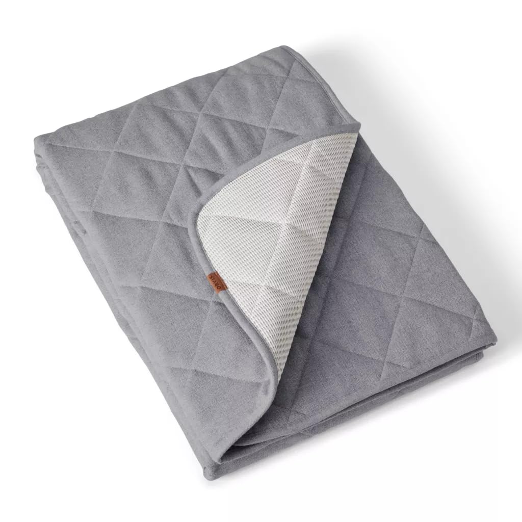 Protetor De Móveis Orvis Grip Tight Quilted Throw Slate