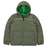 Jaqueta The North Face Teen Forester Lowel Peak, Reversível, Com Isolamento De Plumas, Tomilho — Pequena