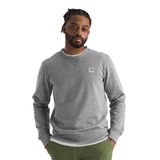 Suéter The North Face Heritage Patch Crew Para Homem - Cinza