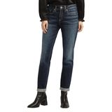Jeans Silver Jeans Co. Namorado, Cintura Média, Pernas Magras