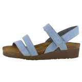 Sandálias Femininas Naot Kayla, Suporte De 3 Alças, Jeans Leves