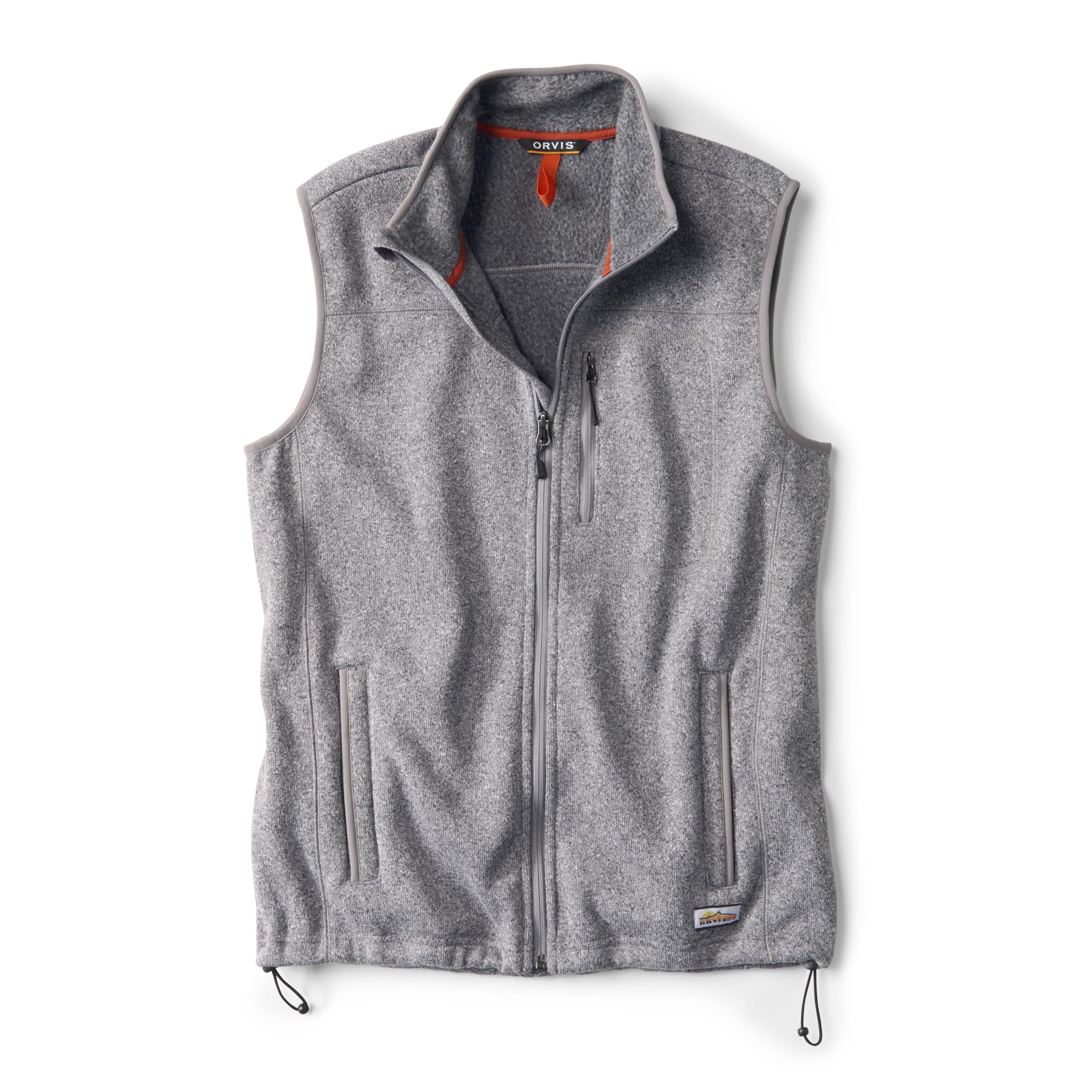 Colete De Lã Orvis Reciclado Para Homens Heather Grey L