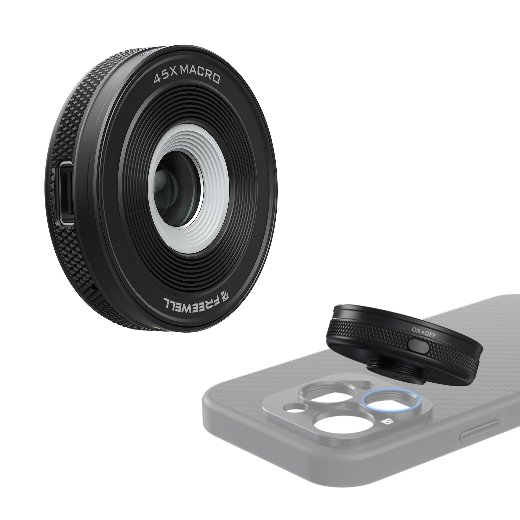 Lente Macro Freewell 45x Para Smartphones Iphone Samsung - Carrefour