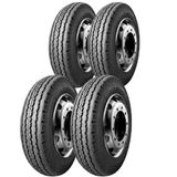 Kit 4 Pneus 7.00-16 Liso 12 Lonas 115/110k Dr40 Durable