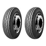 Kit 2 Pneus 7.00-16 Liso 12 Lonas 115/110k Dr40 Durable