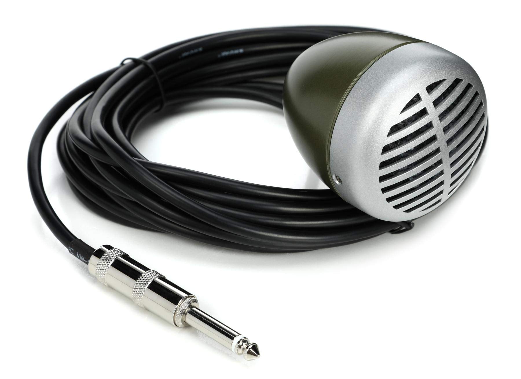 Microfone Dinâmico Shure 520dx Verde Com Controle De Volume