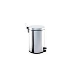 Lixeira inox c/pedal e balde 5l Cód. 6639