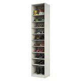 Guarda Roupa Closet Aberto Sapateira Com 9 Prateleiras 50,3cm Prime Luciane Móveis