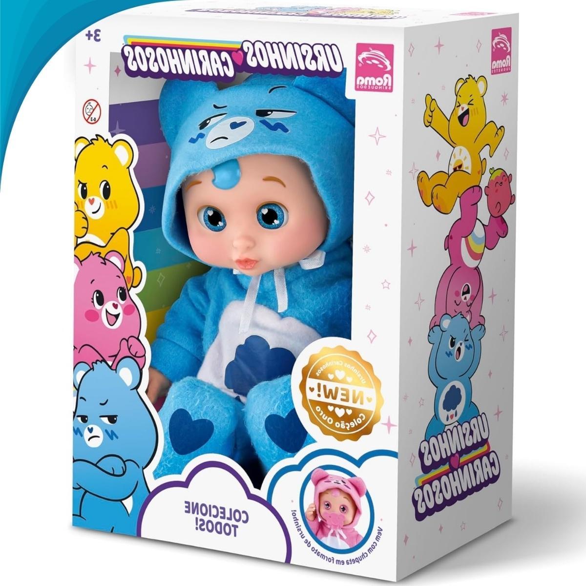 Brinquedo Ursinho Carinhoso Azul Sua Filha Presente Dia Das - Carrefour