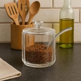 Açucareiro De Plástico Com Colher 200ml Jolitex Mek Flavors
