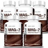 Suplemento Mag-7 120 Cápsulas Kit 05 Unidades