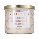 Vela Perfumada Perry Ellis Jasmine &amp; Cedarwood 60h Burn Time