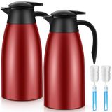 Garrafa Térmica De Café Norme 2 Peças De Aço Inoxidável Isolado 2l