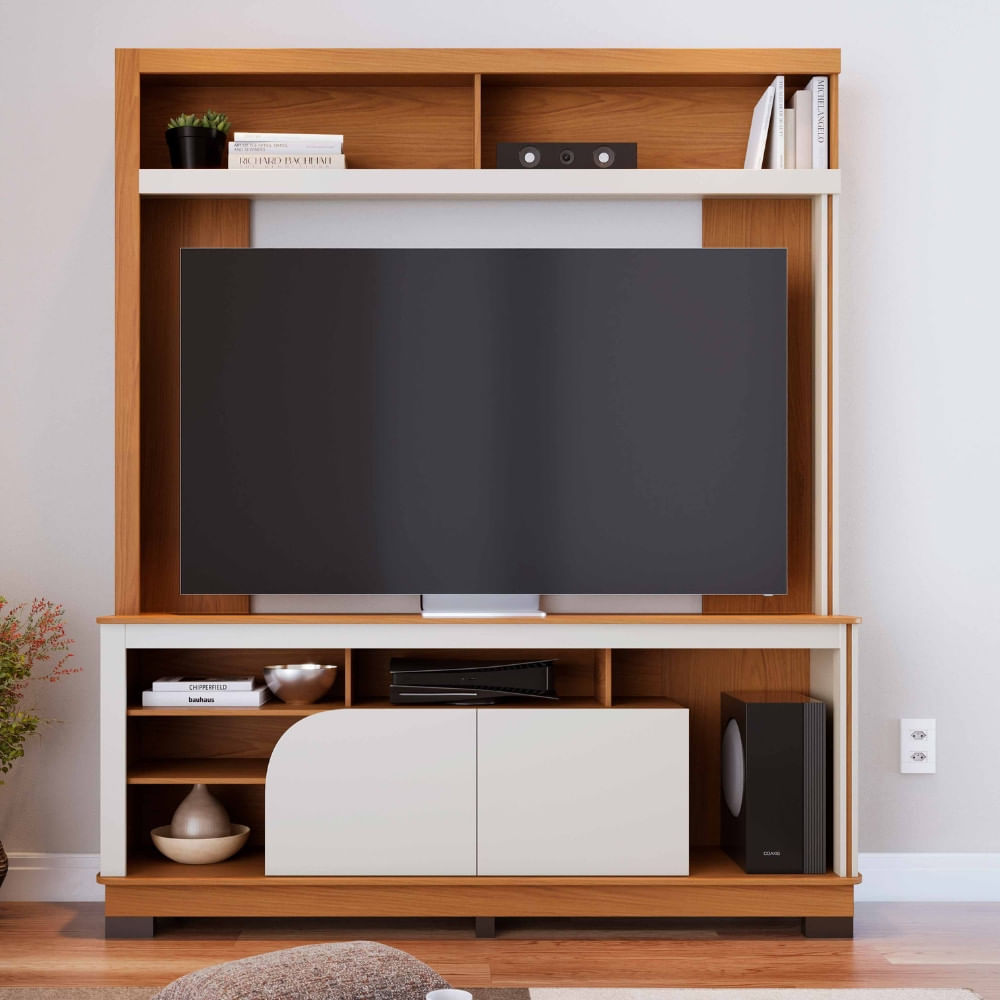 Estante Home Para Tv Até 65 Polegadas 2 Portas Belaya Colibri