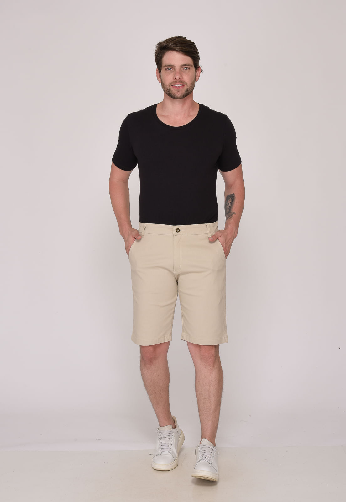 Bermuda Macaw Sarja 7792 Bege Claro