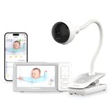 Monitor De Bebê Chillax Giraffe Pro Portátil Com Câmera Hd 1080p