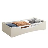 Cama Evolutiva Luna Areia Fosco Com 2 Kits Proteção Lateral Usinada E Colchão D20 - Reller Móveis Areia Fosco