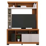 Estante Home Theater Elba Freijó-off White Matte Para Tv Até 50? - Colibri Freijó-off White Matte