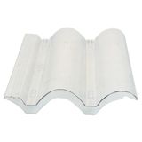Telha Colonial Policarbonato Coppo Veneto 33x42cm - 560301 - Atco Atco