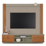 Home Suspenso Pierre 183cm Grigio Fosco-cinamomo Mel Para Tv Até 65? - Mobler Grigio Fosco-cinamomo Mel