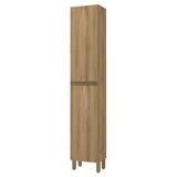 Paneleiro Dinamarca 40cm 2 Portas Castani - Indékes Castani