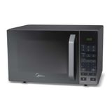 Micro-ondas Midea 35l Prata Porta Espelhada Smartplate Mxsa35s1 127v