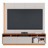 Estante Home Theater Jordão Off White Matte-freijó Para Tv Até 75? - Colibri Off White Matte-freijó
